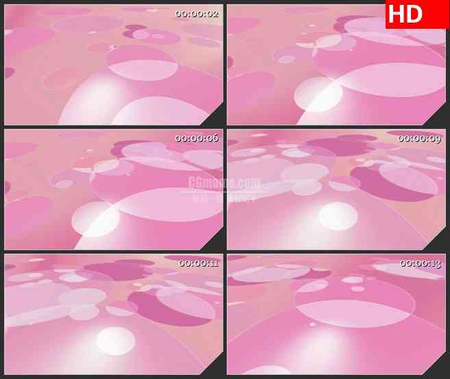 BG4572粉色红色圆形光斑光影粉色背景led大屏背景高清视频素材