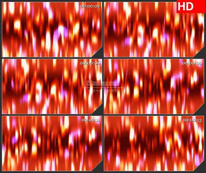 BG4610红色光影粒子雨光斑动态背景led大屏背景高清视频素材